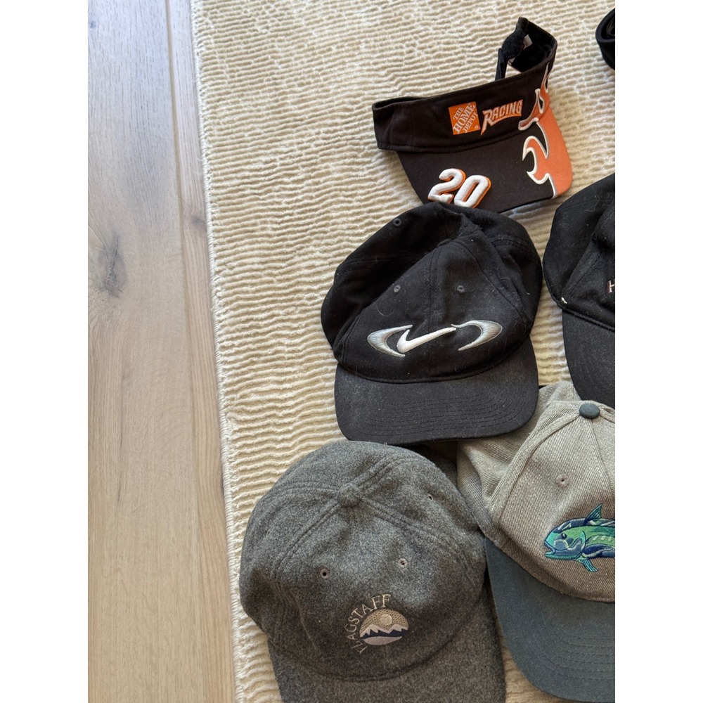 Mixed Hat Lot 20pc Nike Titleist BMW Under Armour TaylorMade Visors Beanie Caps - Picture 6 of 12